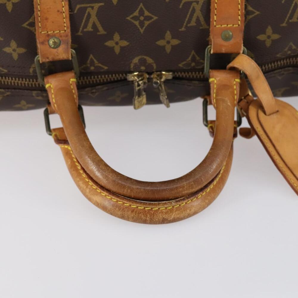 LOUIS VUITTON Monogram Keepall 50 Boston Bag M41426 LV Auth 154150 - Picture 7 of 16
